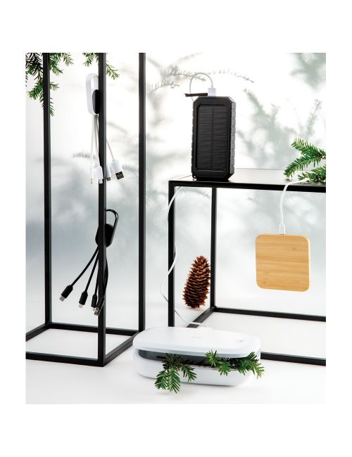 Kabel do ładowania 4 w 1 z karabińczykiem