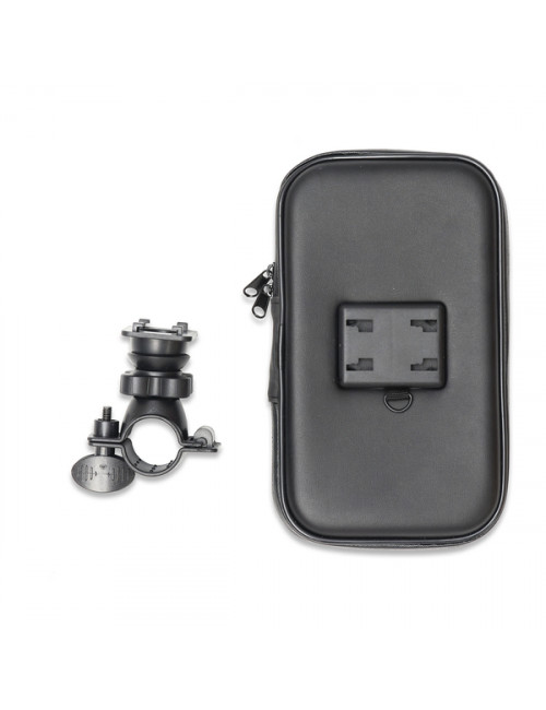 Etui do telefonu z uchwytem rowerowym, czarny 