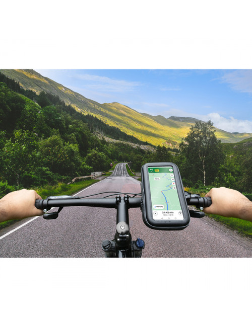 Etui do telefonu z uchwytem rowerowym, czarny 