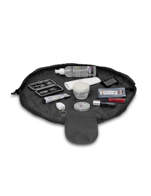 Rozkładana kosmetyczka Melisa, czarny