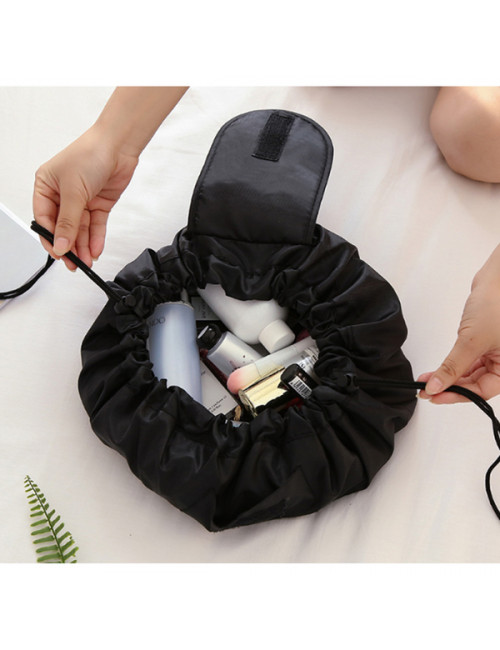 Rozkładana kosmetyczka Melisa, czarny