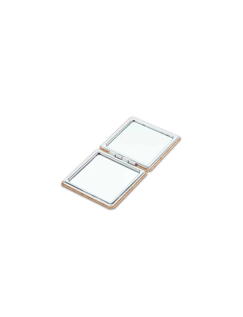 Lusterko w korkowej obudowie, beżowy