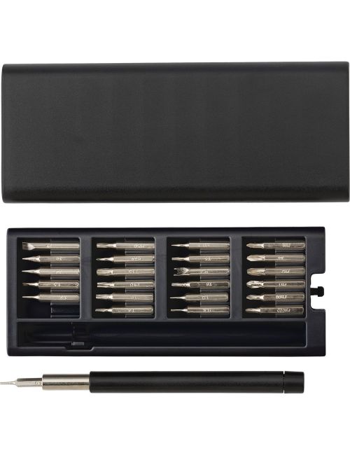 Śrubokręt, zestaw 24 końcówek