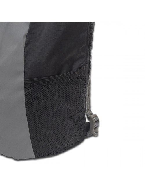 Odblaskowy składany plecak Reflecto, czarny