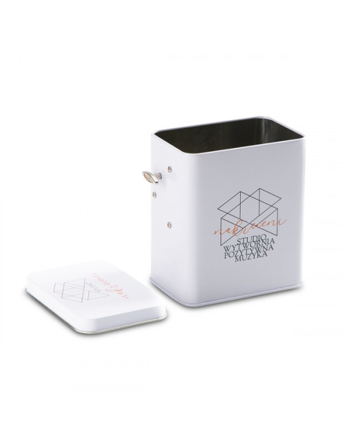 Pozytywka w metalowym pudełku Melody, biały