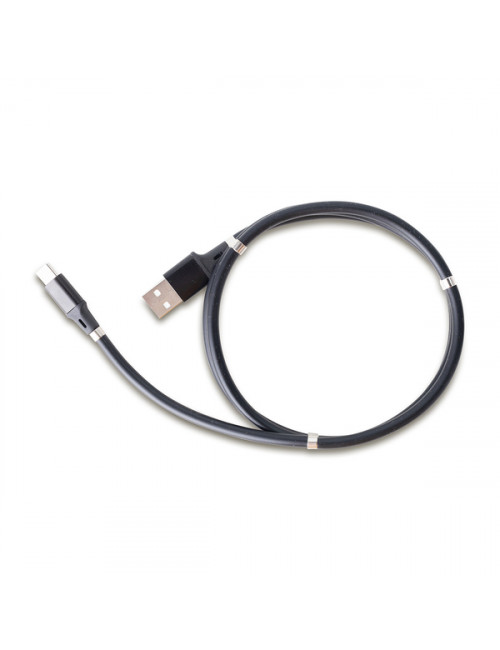 Kabel z magnesami Connect, czarny 