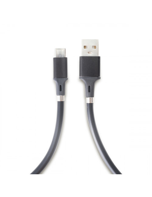 Kabel z magnesami Connect, czarny 