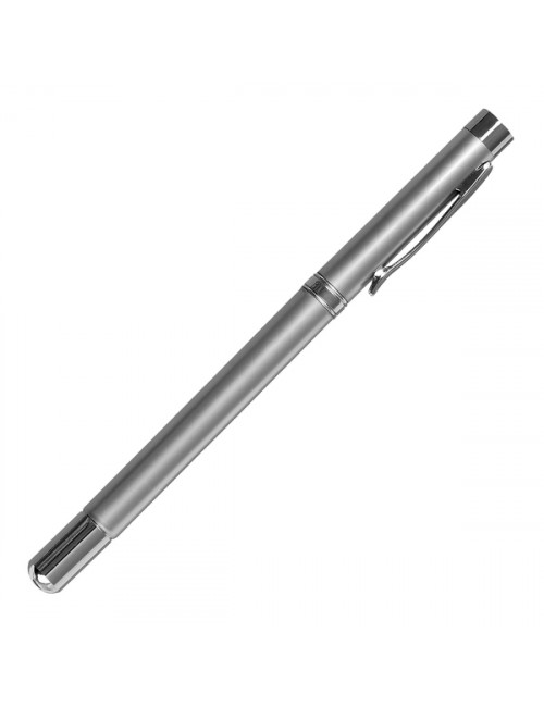 Długopis 4-funkcyjny Pointer ze wskaźnikiem laserowym, srebrny 