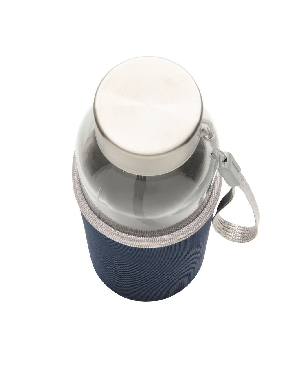 Szklana butelka 500 ml w pokrowcu