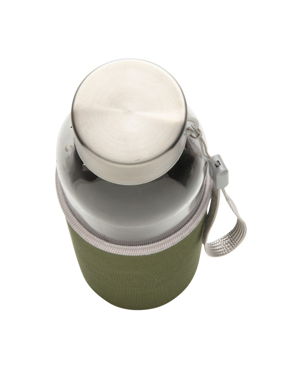 Szklana butelka 500 ml w pokrowcu