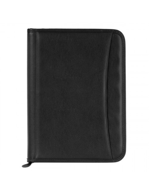 Teczka konferencyjna na zamek Siracusa, czarny 