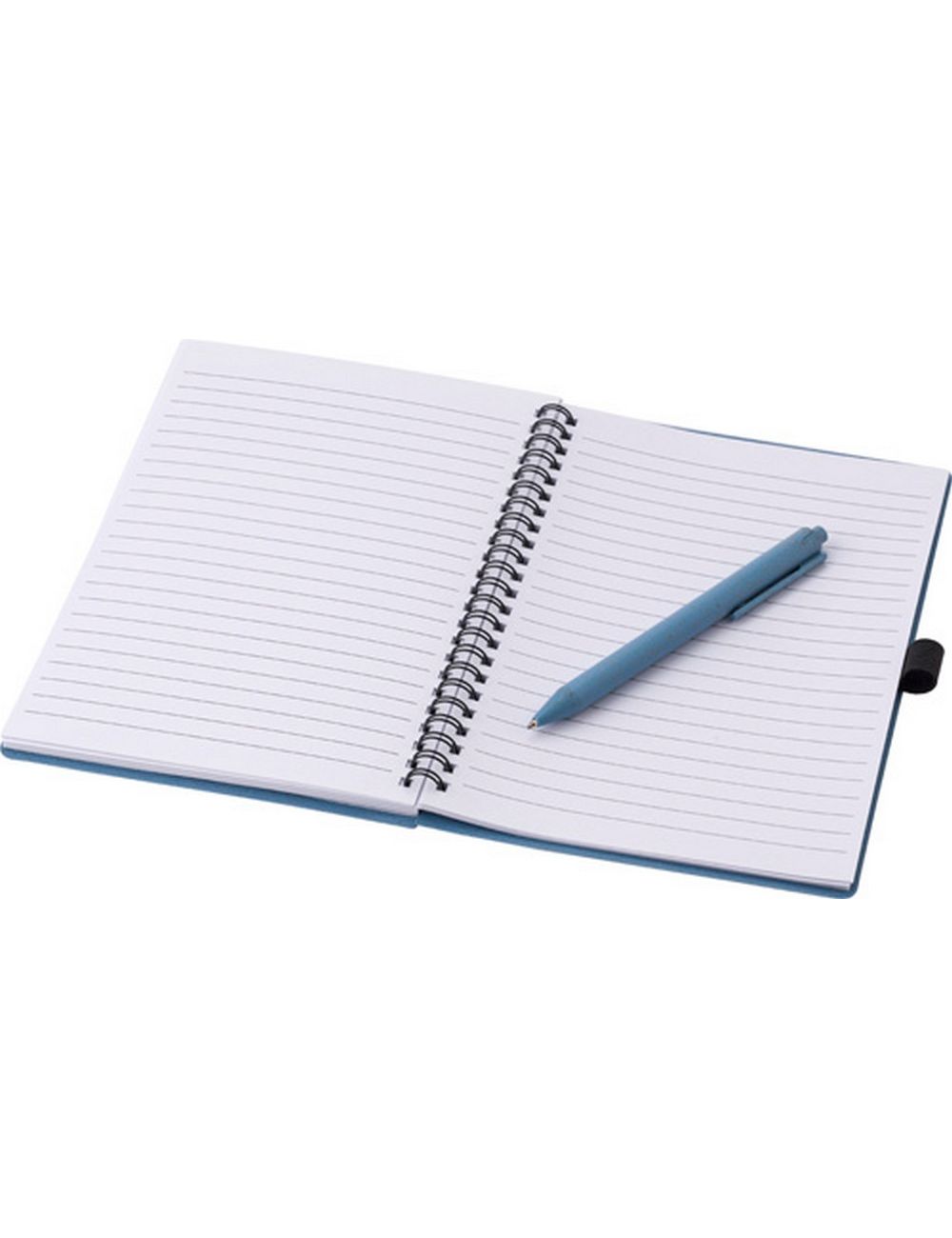 Notatnik ok. A5 ze słomy pszenicznej z długopisem