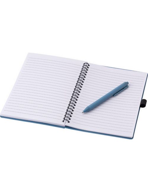 Notatnik ok. A5 ze słomy pszenicznej z długopisem