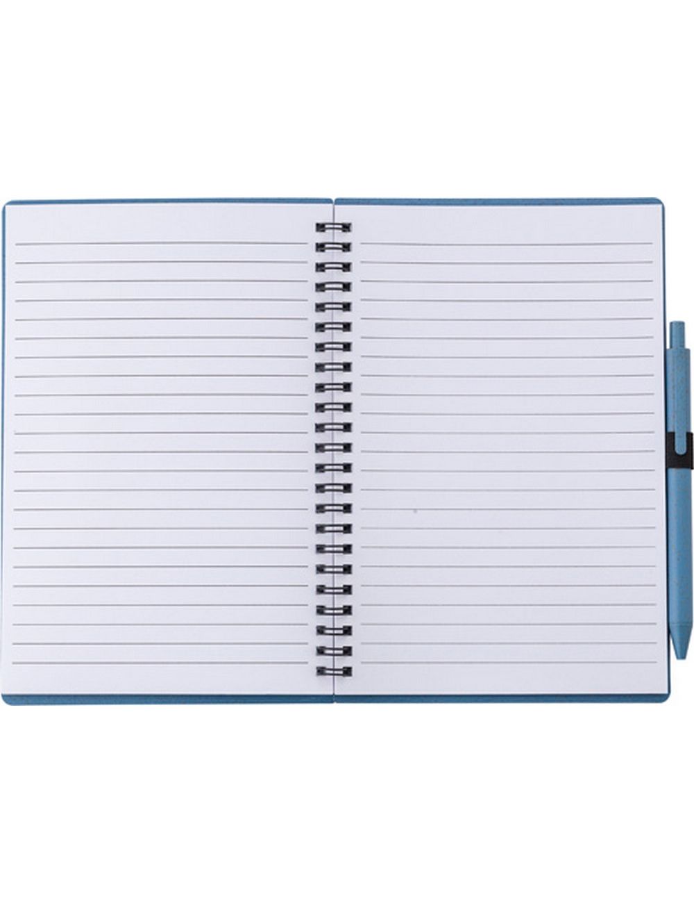 Notatnik ok. A5 ze słomy pszenicznej z długopisem