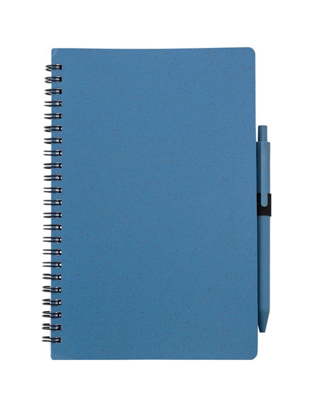 Notatnik ok. A5 ze słomy pszenicznej z długopisem