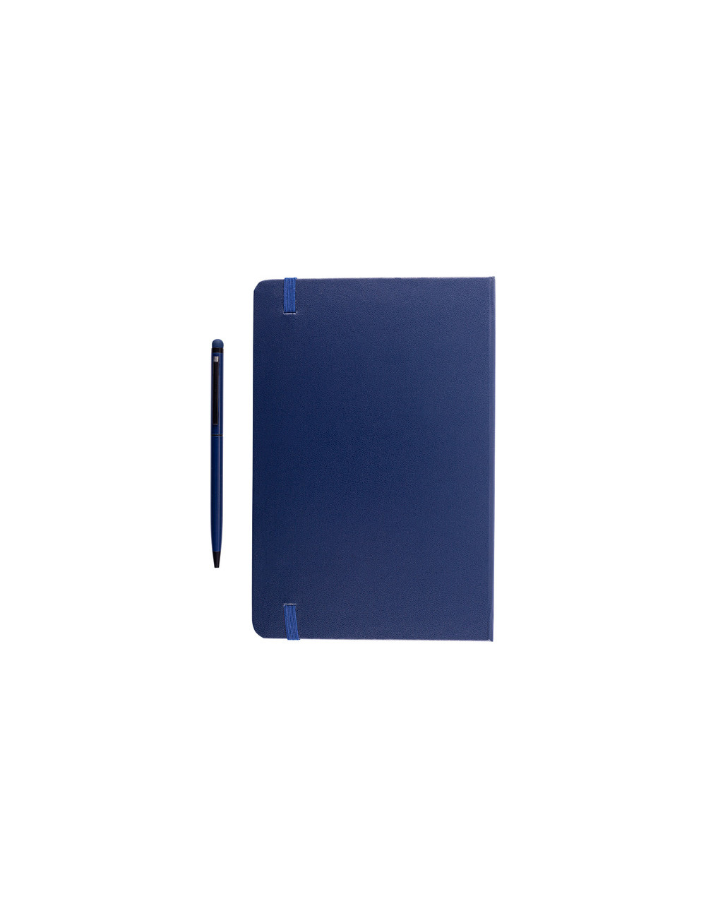 Zestaw notes z długopisem Abrantes, granatowy 