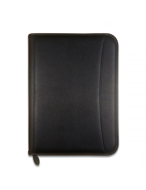 Teczka konferencyjna na zamek Solarino, czarny 