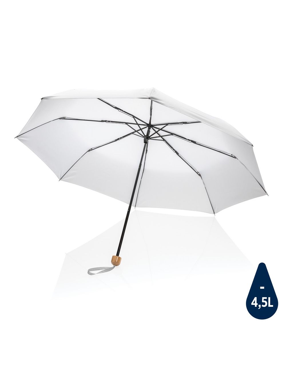 Mały bambusowy parasol 20.5" Impact AWARE™ rPET