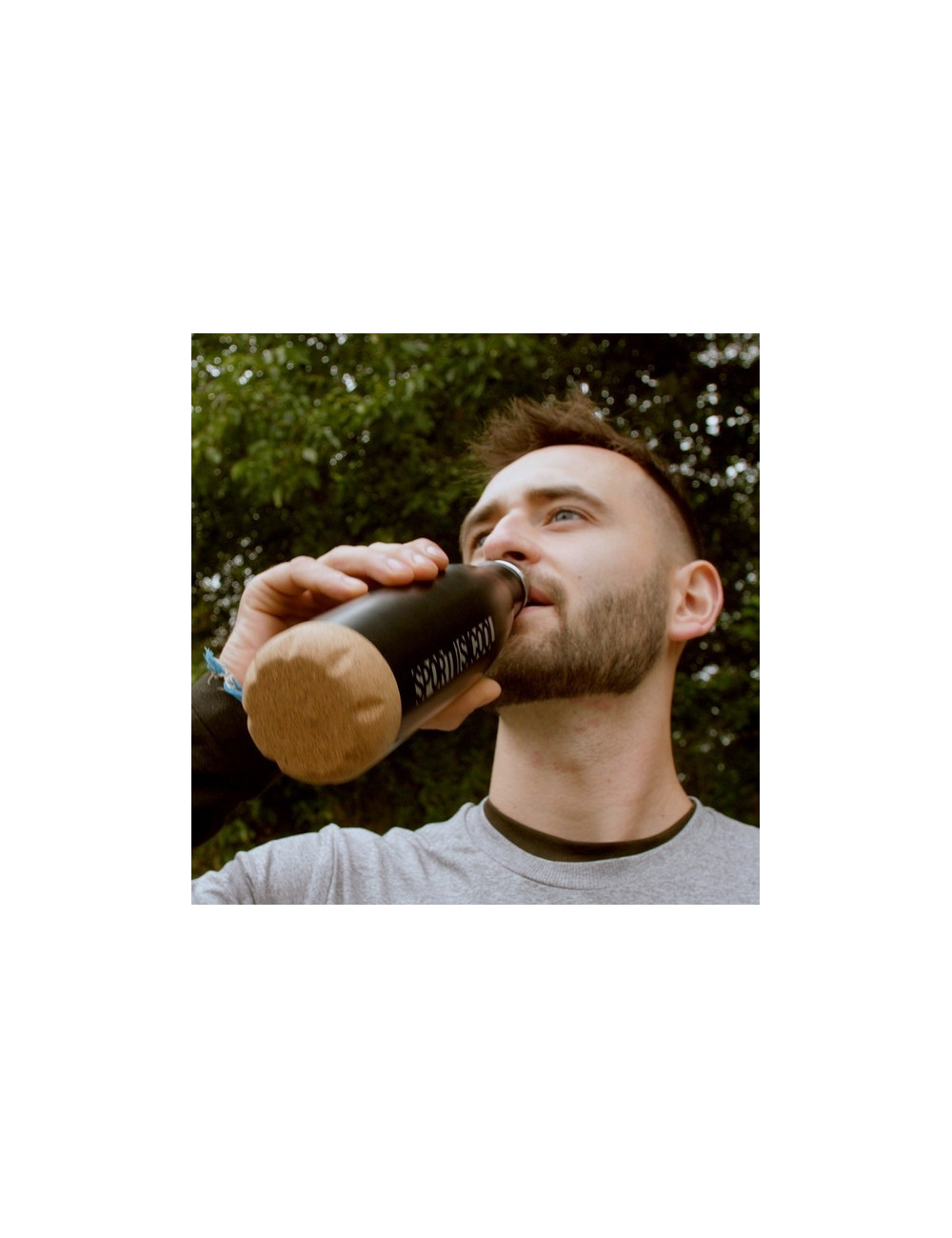 Butelka próżniowa z korkowym spodem Jowi 500...