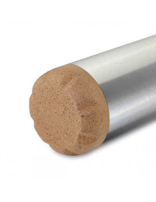 Butelka próżniowa z korkowym spodem Jowi 500 ml, srebrny