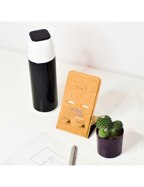 Indukcyjna ładowarka z korka Cargador, beżowy 