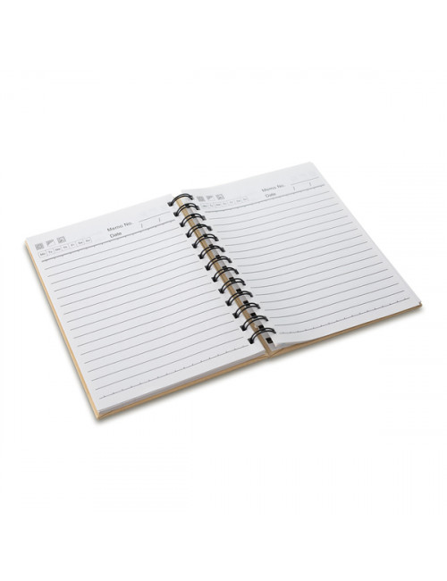 Notes z magnesem na długopis Attract, beżowy 