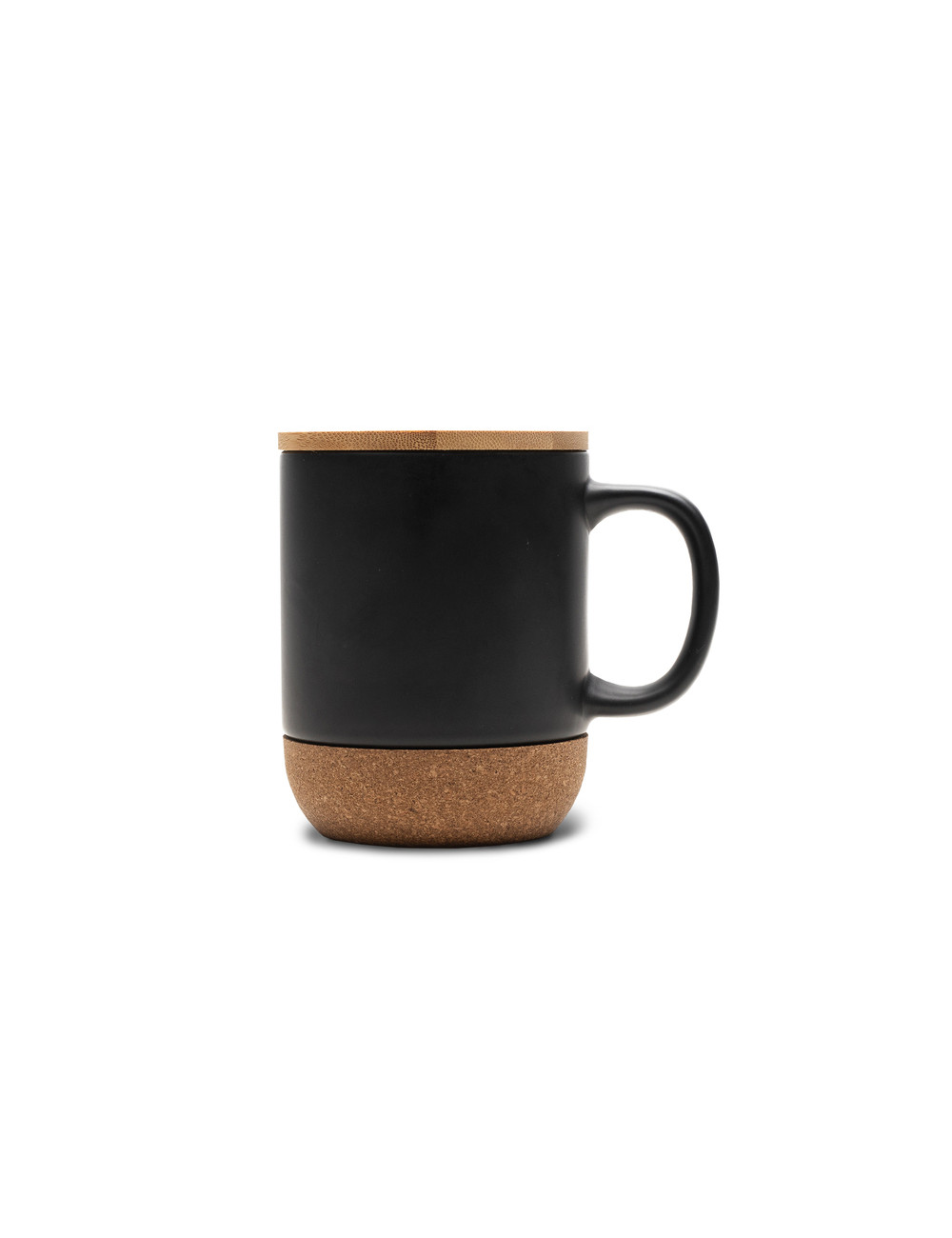 Kubek ceramiczny z bambusową przykrywką Giulia,...