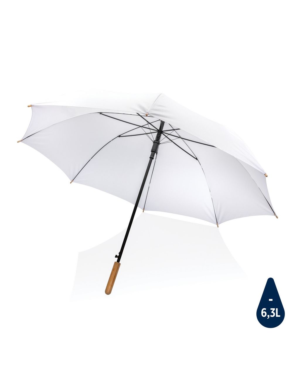 Bambusowy parasol automatyczny 27" Impact AWARE™ rPET