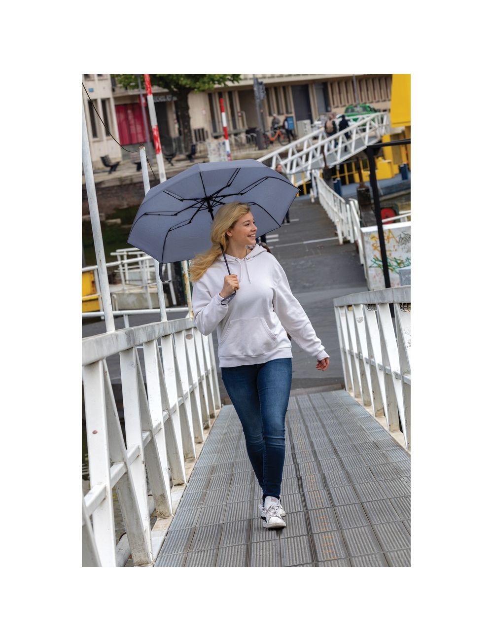 Bambusowy parasol automatyczny 21" Impact...