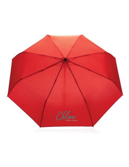 Bambusowy parasol automatyczny 21" Impact AWARE™ rPET