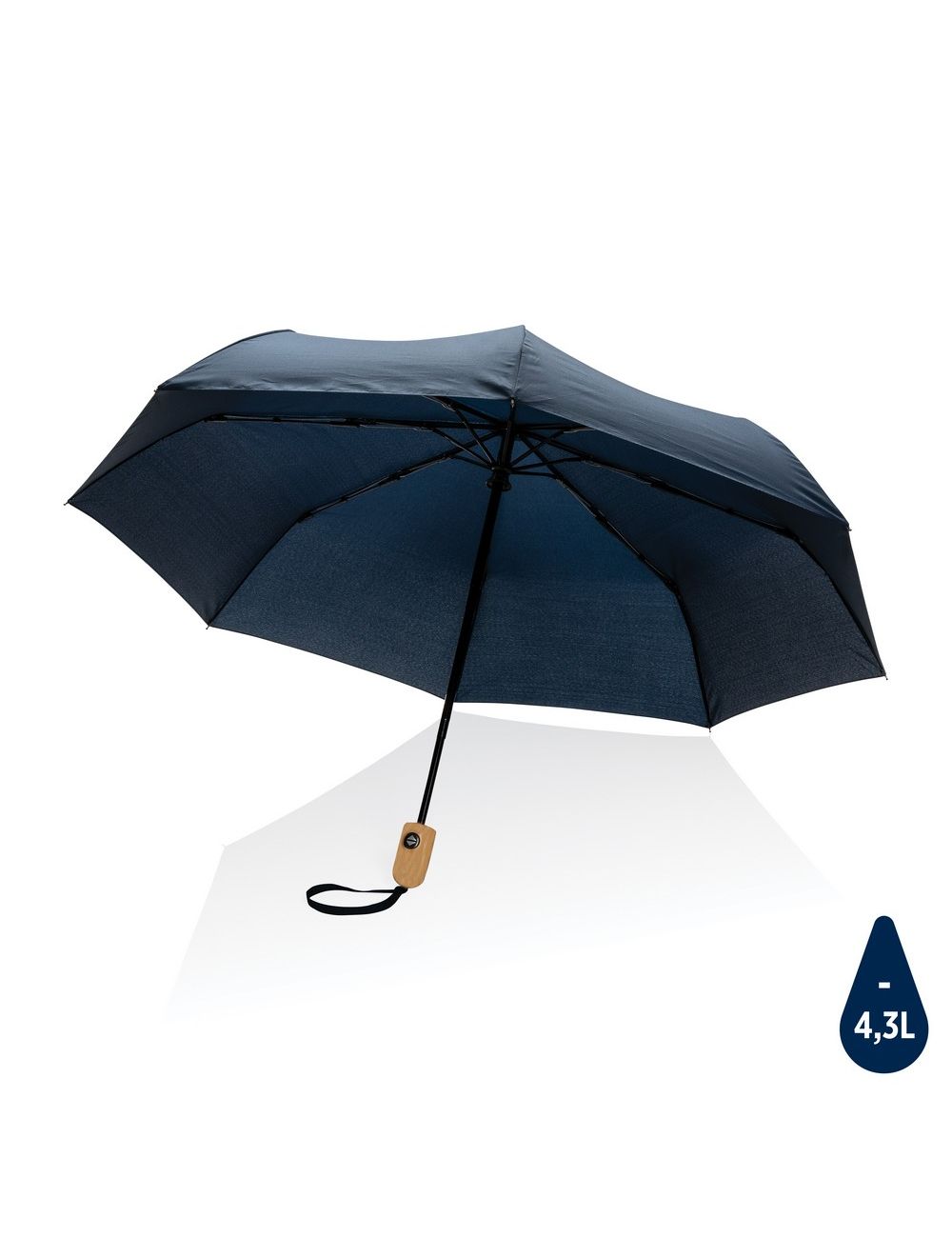 Bambusowy parasol automatyczny 21" Impact AWARE™ rPET