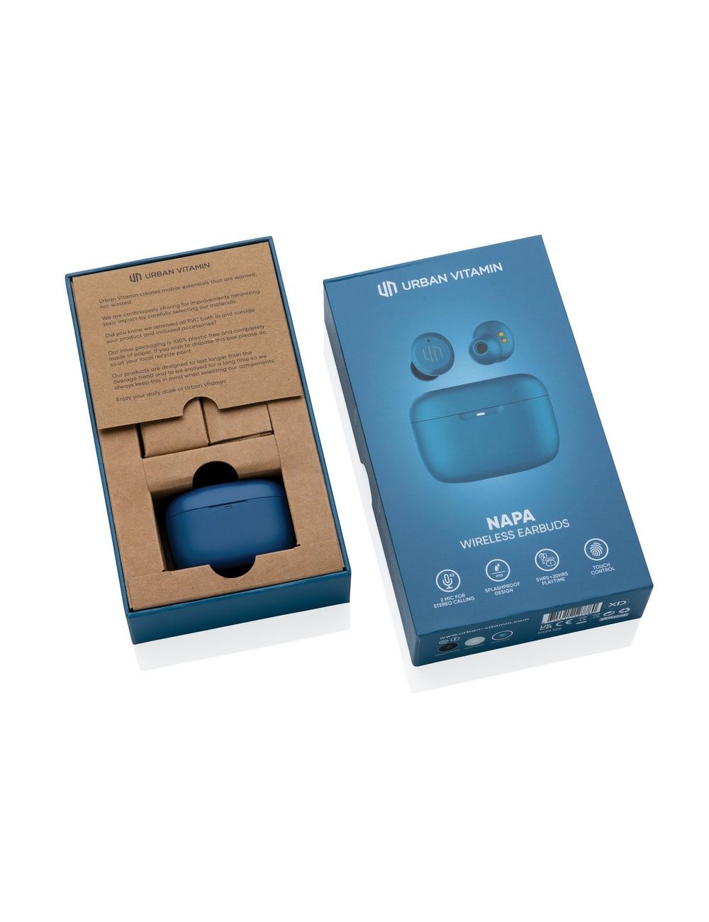 Bezprzewodowe słuchawki douszne Urban Vitamin Napa