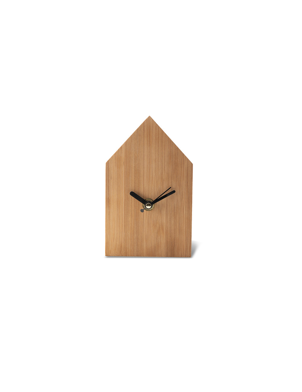 Zegar bambusowy La Casa, brązowy 