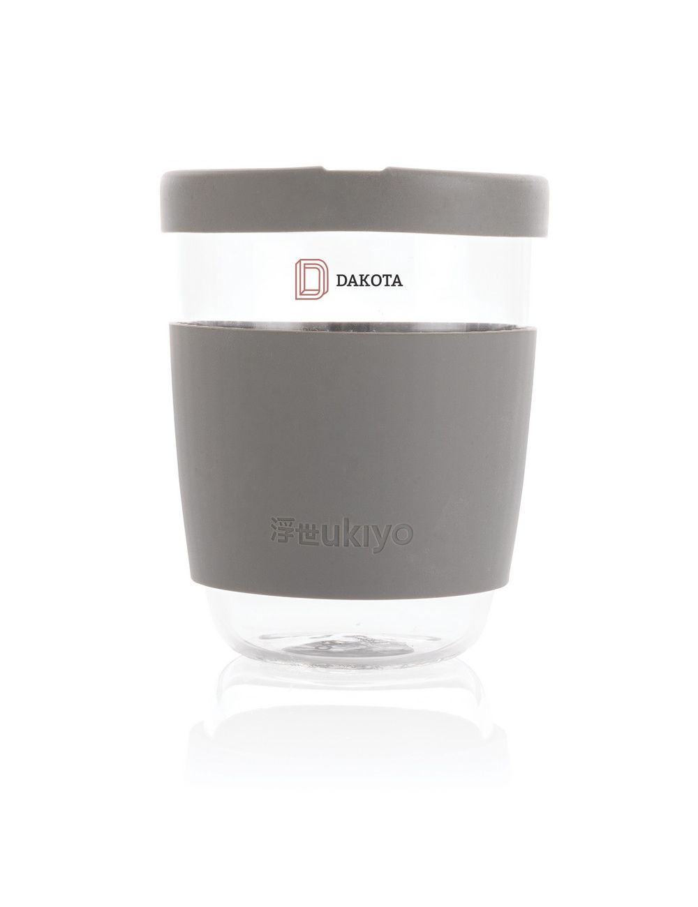 Szklany kubek podróżny Ukiyo 360 ml