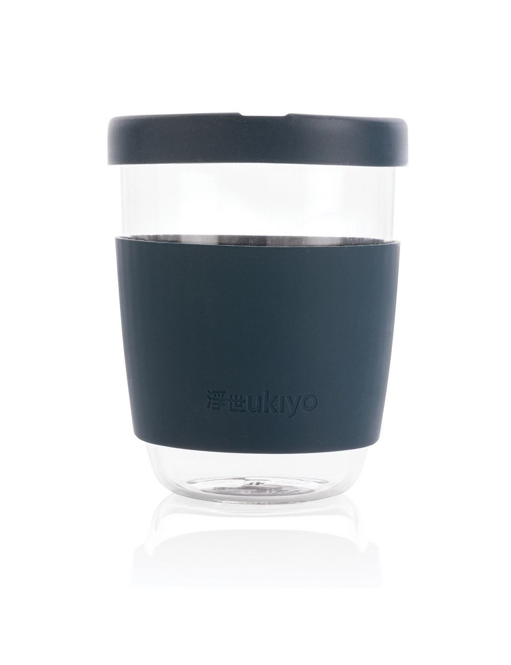 Szklany kubek podróżny Ukiyo 360 ml