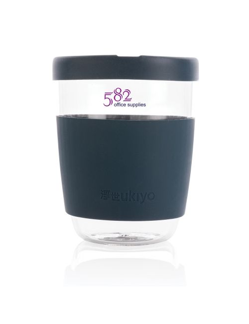 Szklany kubek podróżny Ukiyo 360 ml