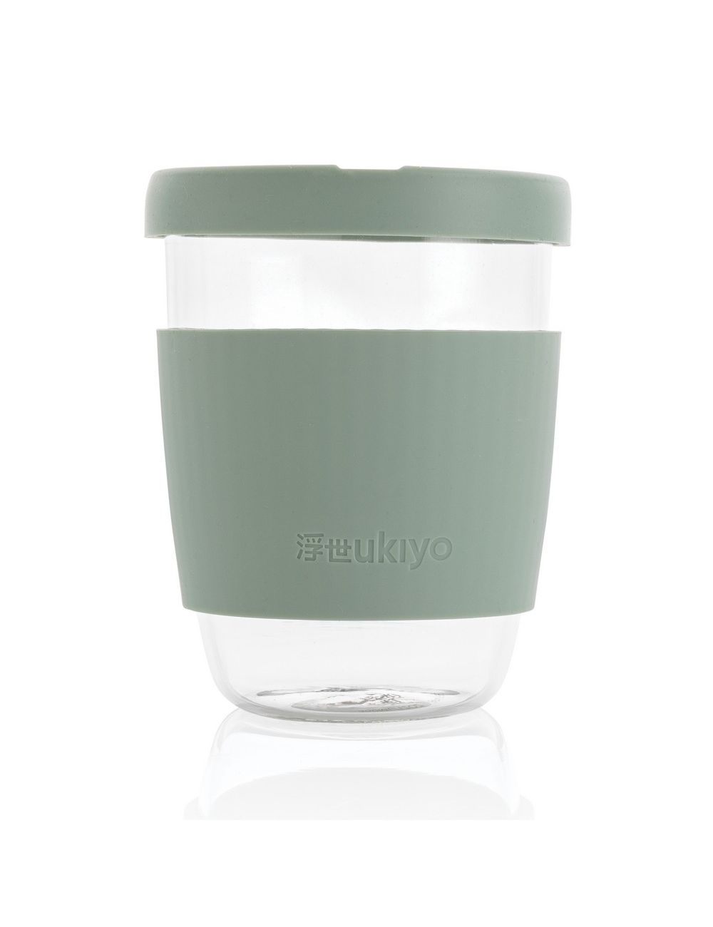 Szklany kubek podróżny Ukiyo 360 ml