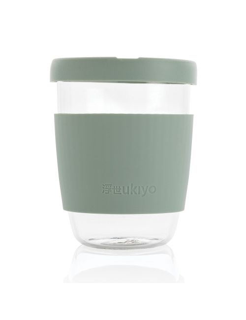 Szklany kubek podróżny Ukiyo 360 ml