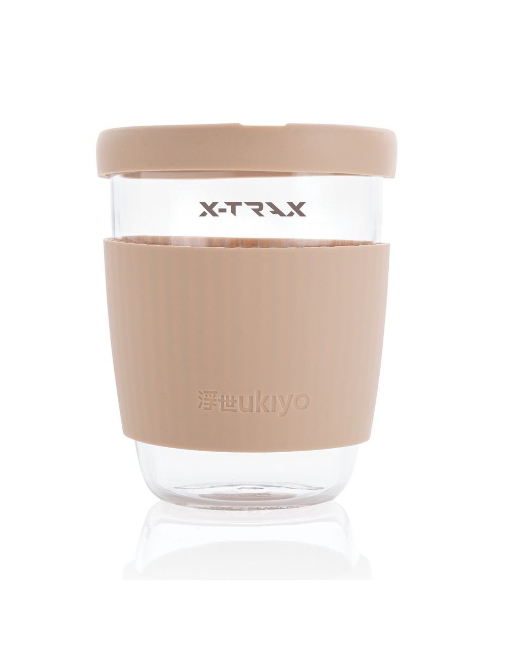 Szklany kubek podróżny Ukiyo 360 ml