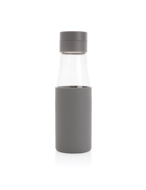 Szklana butelka 650 ml Ukiyo, monitorująca ilość wypitej wody