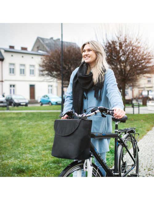 Torba na rower Cityride, czarny 