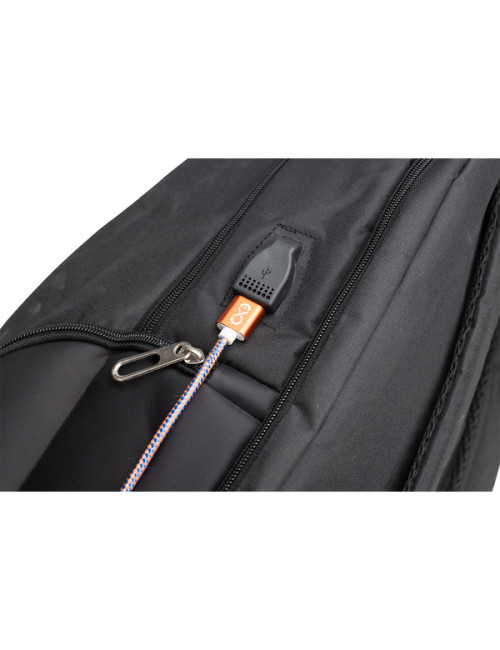 Plecak na laptop York, czarny