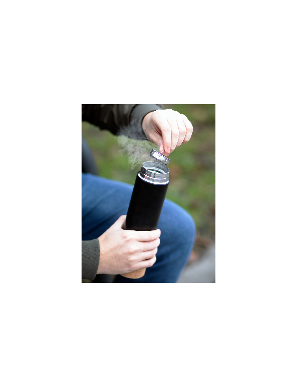 Termos Osseo 450 ml, czarny 