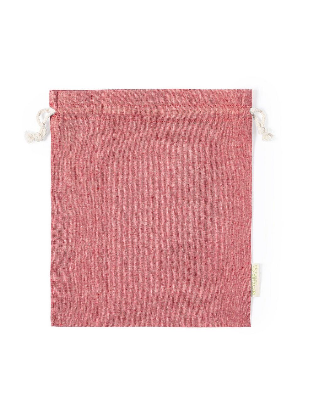 Duży worek z bawełny z recyklingu