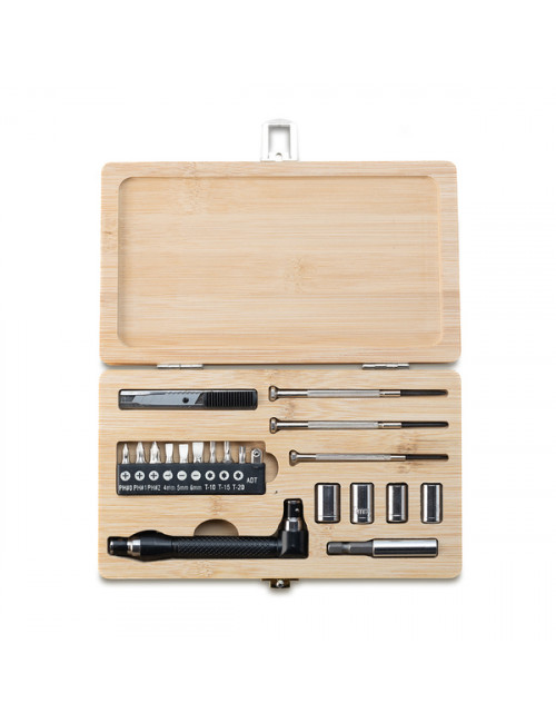 Zestaw narzędzi Pattaya, brązowy 