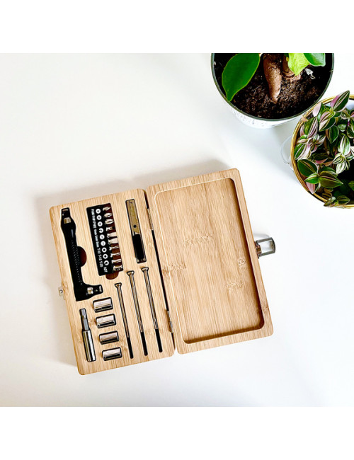 Zestaw narzędzi Pattaya, brązowy 