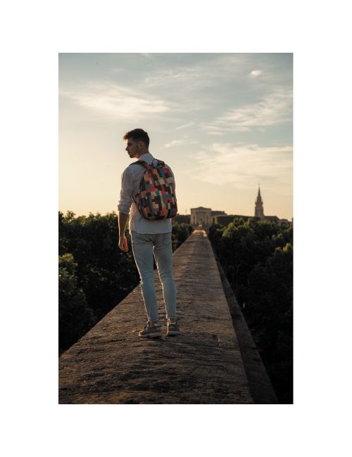 Bobby Soft "Art" plecak chroniący przed kieszonkowcami