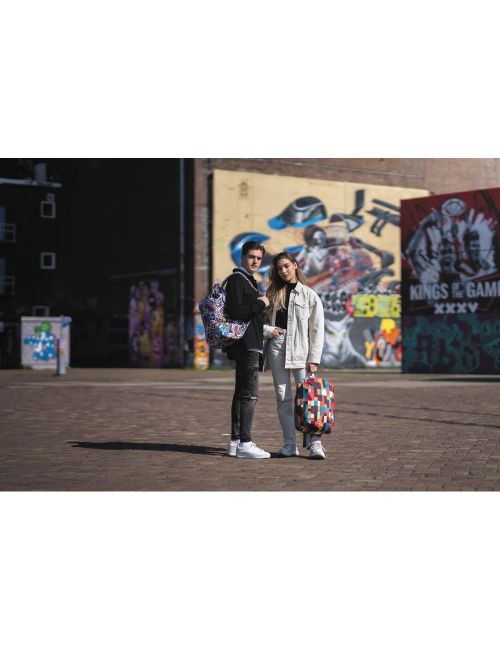 Bobby Soft "Art" plecak chroniący przed kieszonkowcami