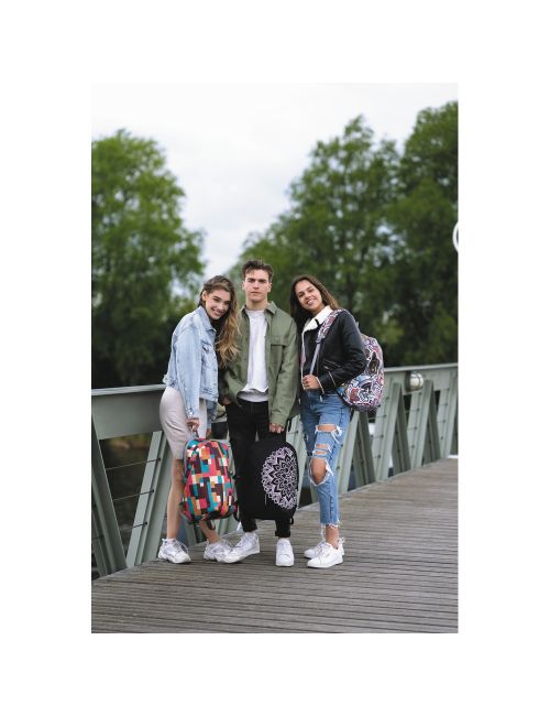 Bobby Soft "Art" plecak chroniący przed kieszonkowcami