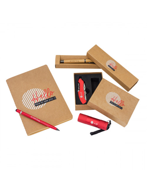 Wieczny ołówek Lakin, czerwony 